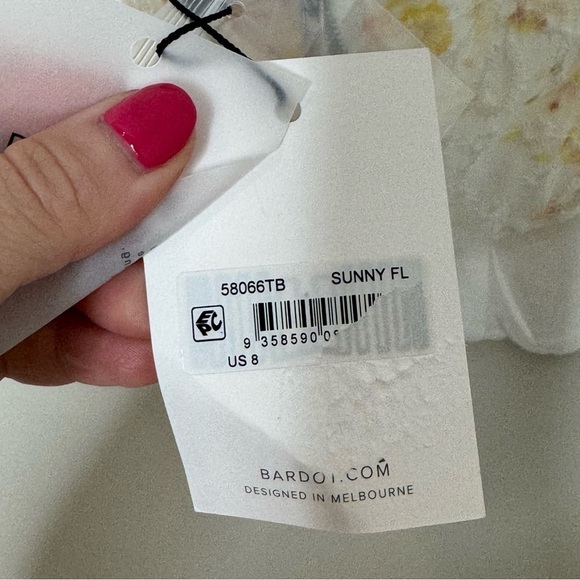 NWT Bardot Lila Bustier Strapless Top Large - Picture 6 of 6